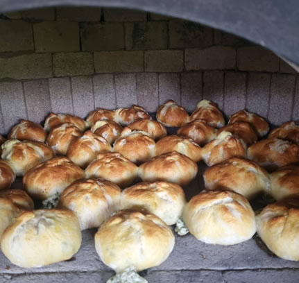 Plăcinte în cuptior